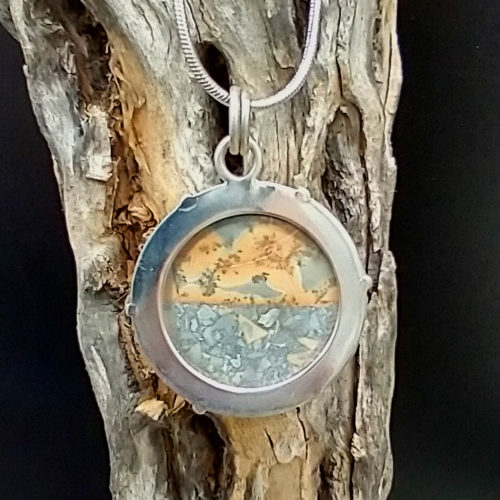Desert Window Maligano Jasper Pendant - Image 2